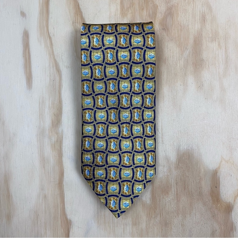 Pfizer Little Blue Pill Tie